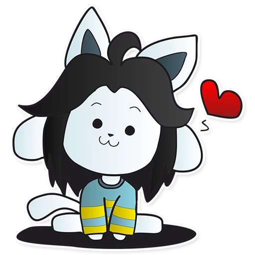 Стикер Temmie