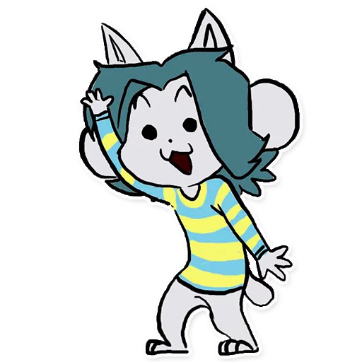 Стикер Temmie