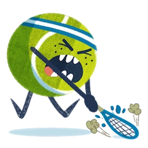 Стикер Tennis Time