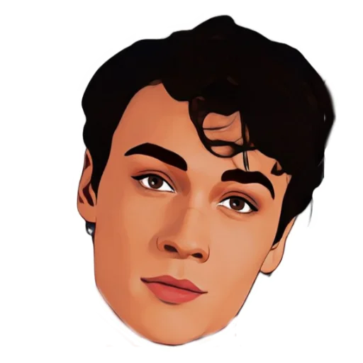 Стикер Тео и Пэнси