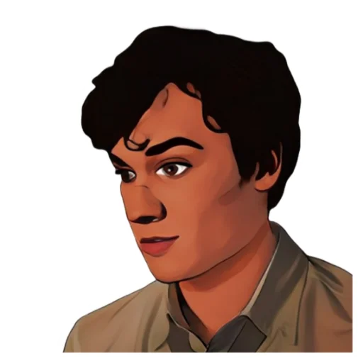 Стикер Тео и Пэнси