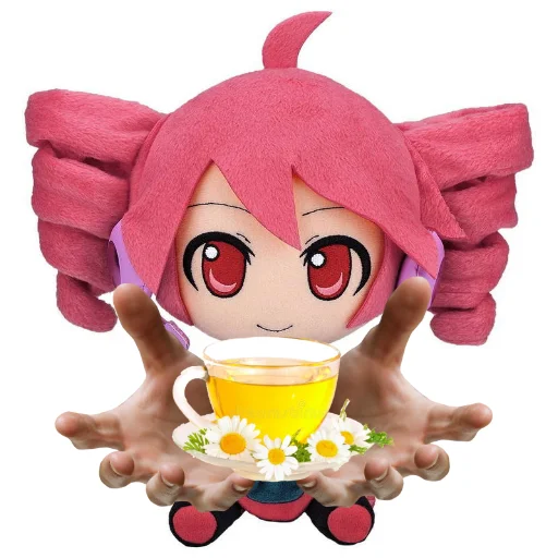 Стикер Тето и чай