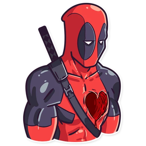 Стикер Deadpool
