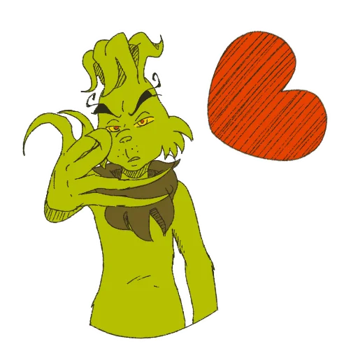 Стикер The Grinch by
