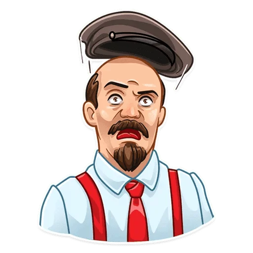 Стикер Ленин