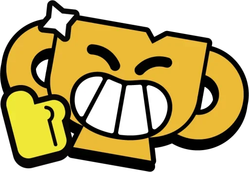 Стикер Brawl Stars trophy