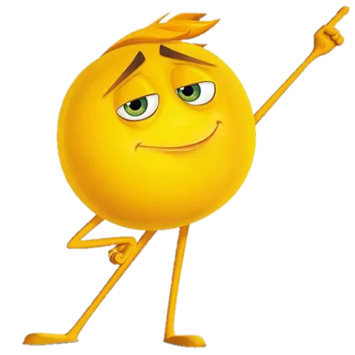 Стикер 😃 The emoji movie 😃