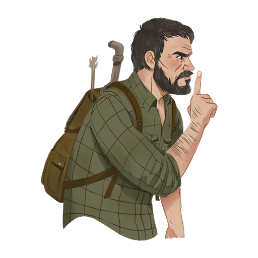 Стикер The last of us