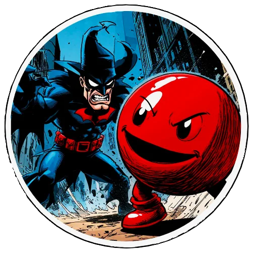 Стикер The red ball