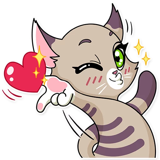 Стикер Katie Cat