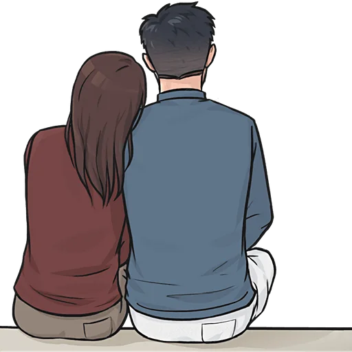 Стикер Это пара