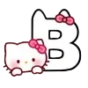 Эмодзи Hello Kitty Font