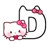 Эмодзи Hello Kitty Font