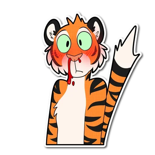 Стикер Tiger Life