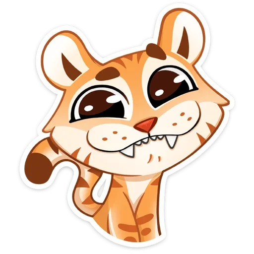 Стикер Тигриску