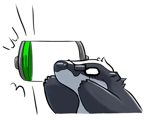 Стикер Tiny Bauson