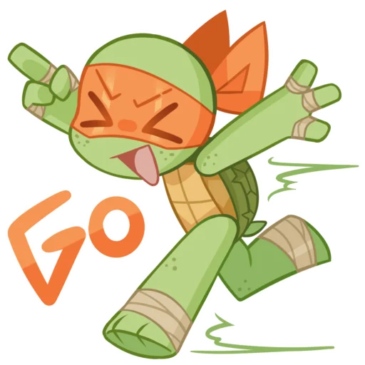 Стикер TMNT 2012