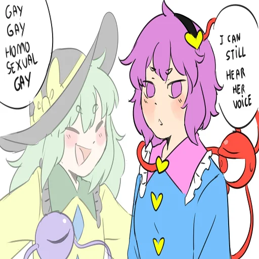 Стикер Touhou Project