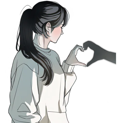 Стикер Знак любви