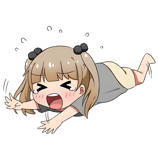 Стикер Томная тян