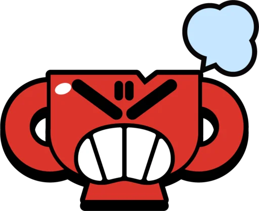 Стикер Крутые бравл значки