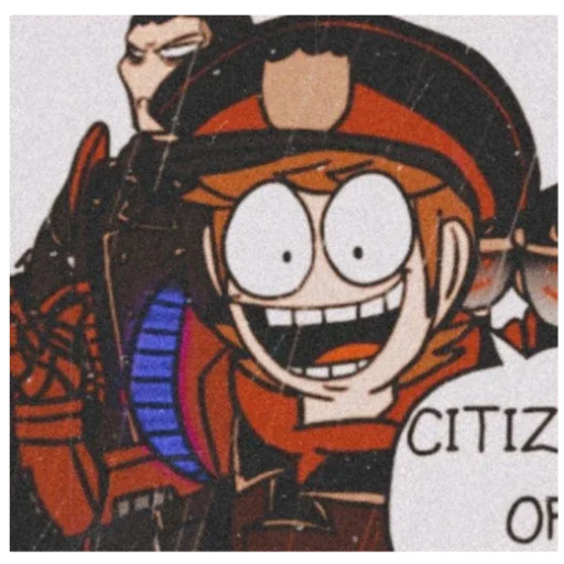 Стикер Tord red leder