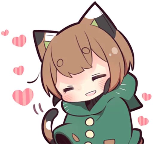 Стикер Tortoiseshell Kitten (3)