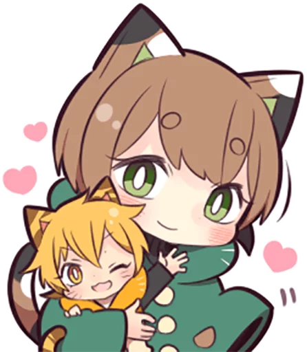 Стикер Tortoiseshell Kitten (3)