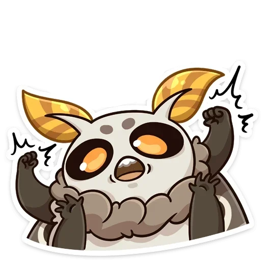 Стикер Тося без надписей