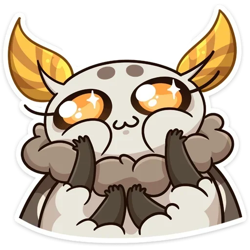 Стикер Тося без надписей