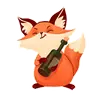 Стикер Tram Foxy
