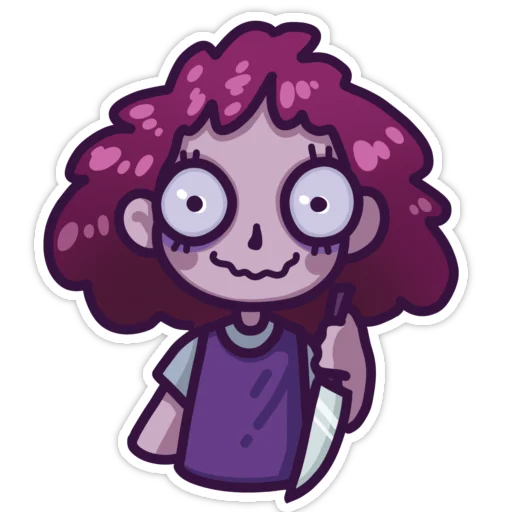 Стикер Тревога