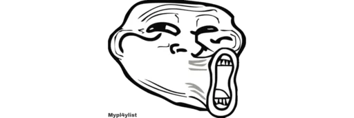 Стикер Trollfaces