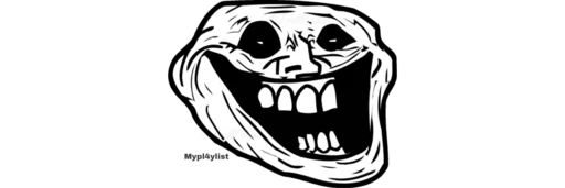 Стикер Trollfaces