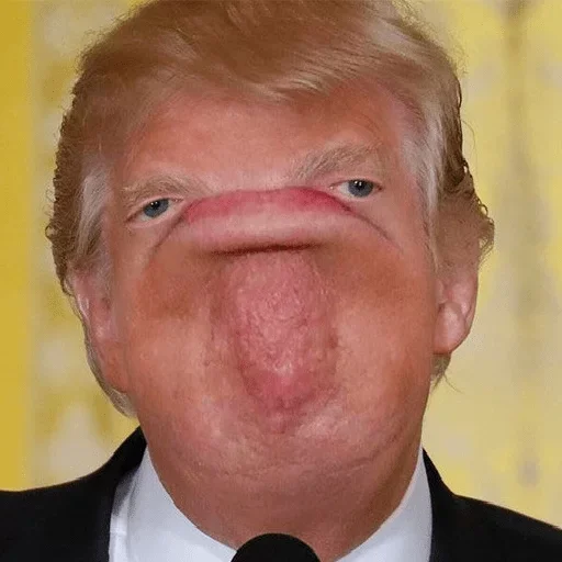 Стикер Trump Faces