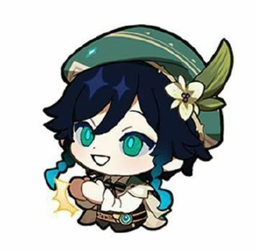 Стикер Анемо архонт