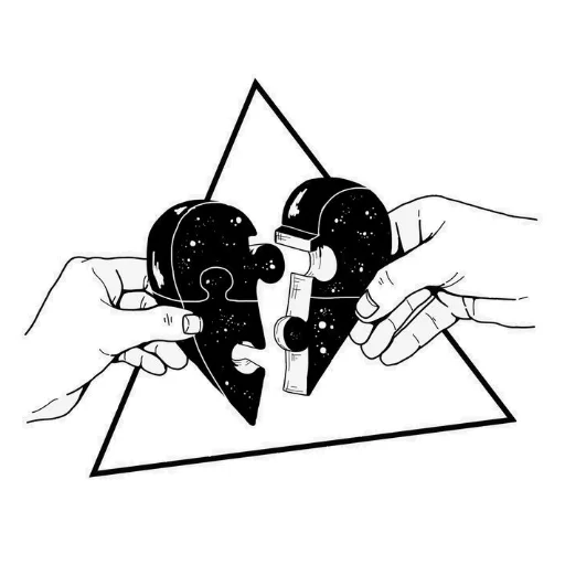 Стикер Twin flame