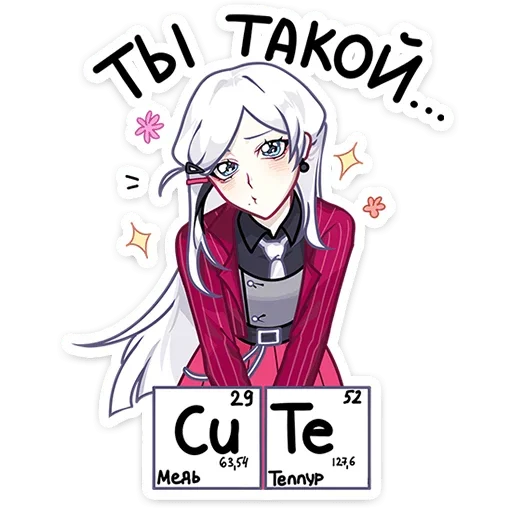 Стикер Близняшки Ви и Кейт