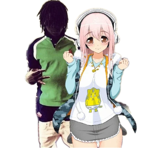 Стикер Тян аниме