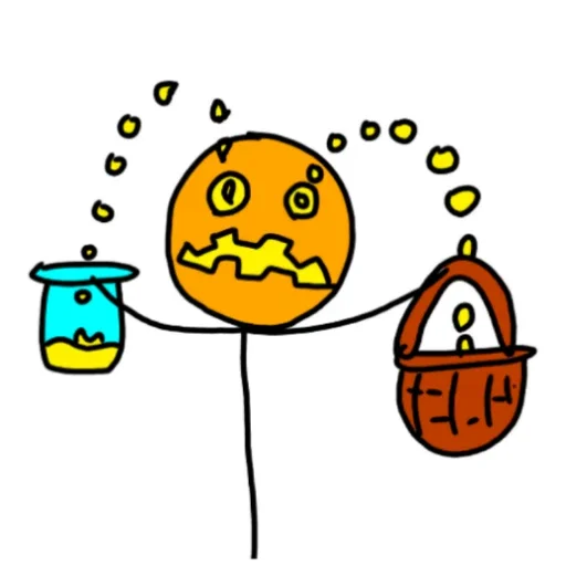 Стикер Тыkвik