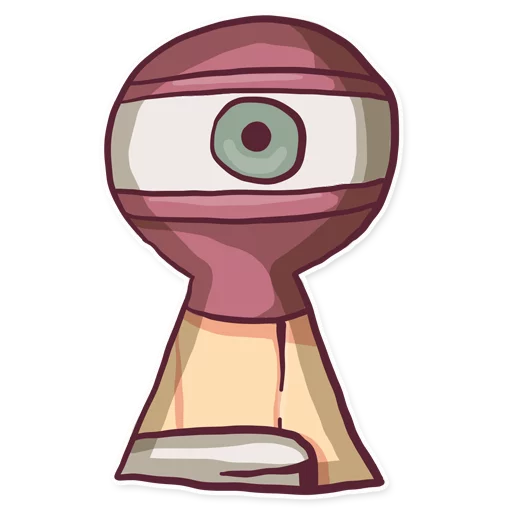 Стикер Ugly Boo