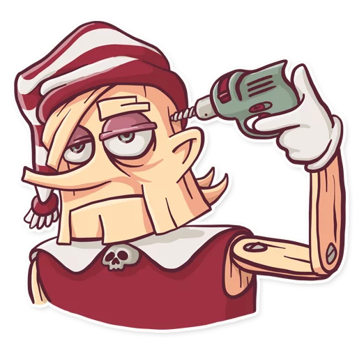 Стикер Ugly Boo