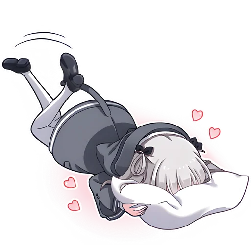 Стикер Умная тян