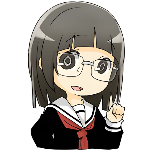 Стикер Умные тяночки