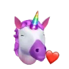 Эмодзи Единорожка