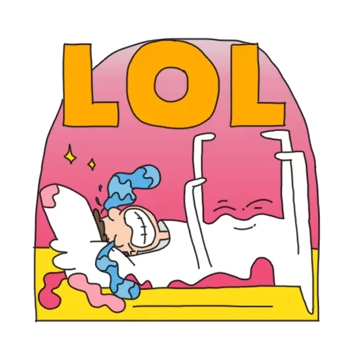 Стикер Unicorn my best friend