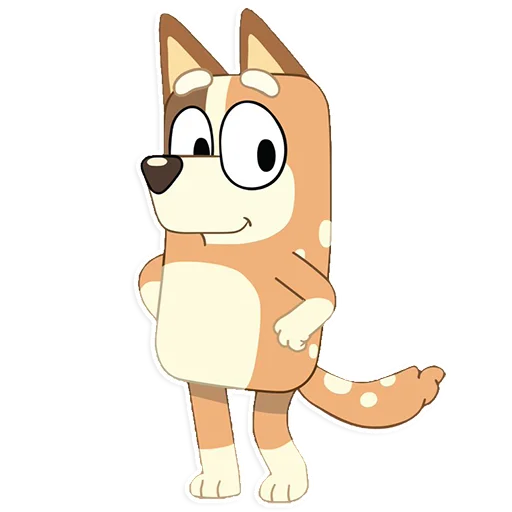 Стикер Unofficial Bluey