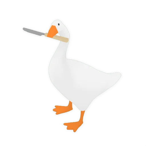 Стикер Untitled Goose