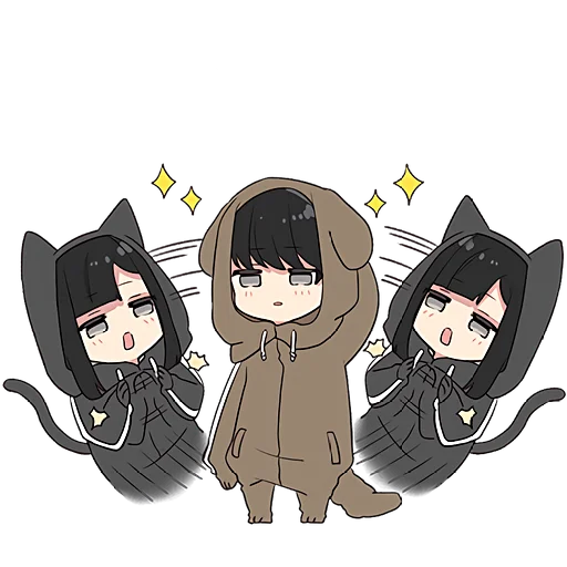 Стикер Юрудура тян 5