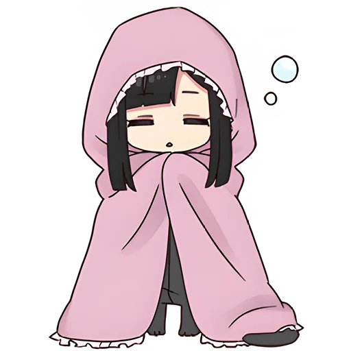 Стикер Юрудура тян | Yurudara chan